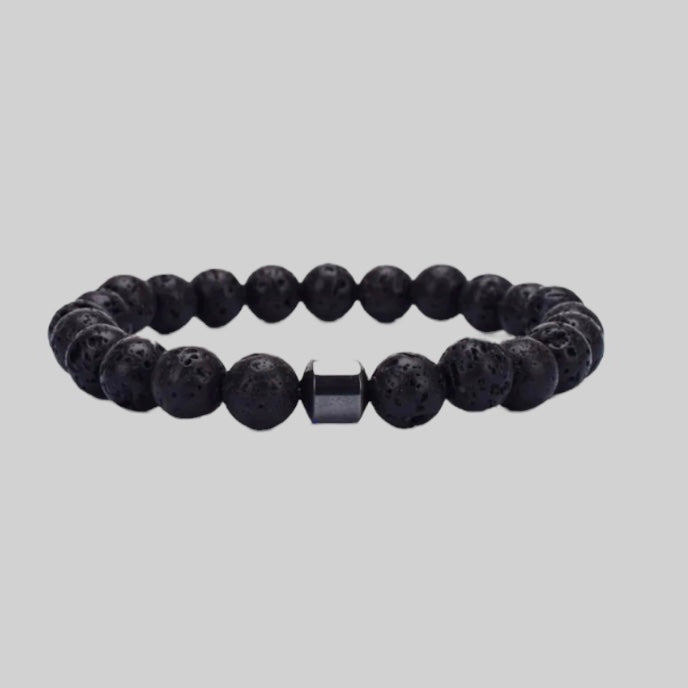 Black Lava Armband